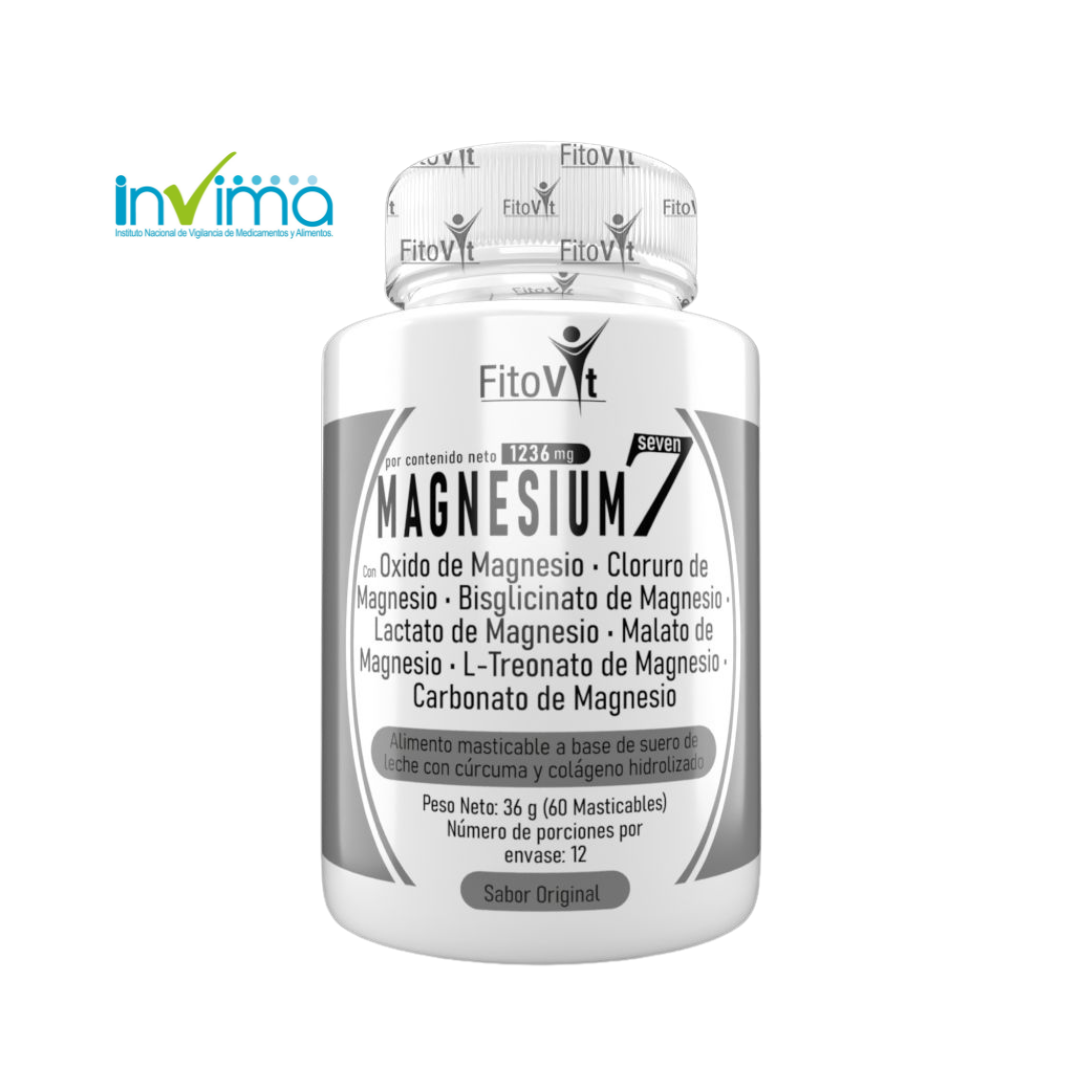 Magnesio 7 – Frasco x 60 Unidades