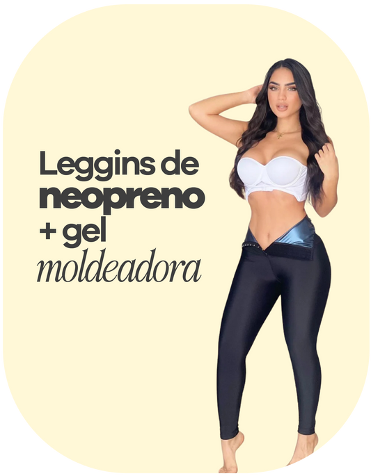 Leggins de neopreno + Gel moldeadora