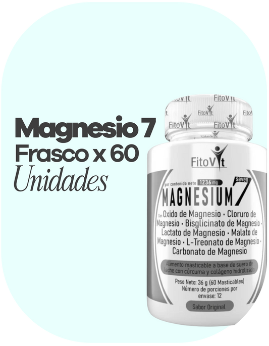 Magnesio 7 – Frasco x 60 Unidades